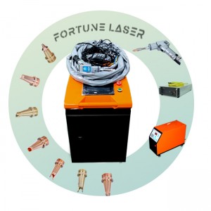 Fortune Laser Mini 1000W/1500W/2000W 3 i 1 fiber håndholdt lasersvejsemaskine