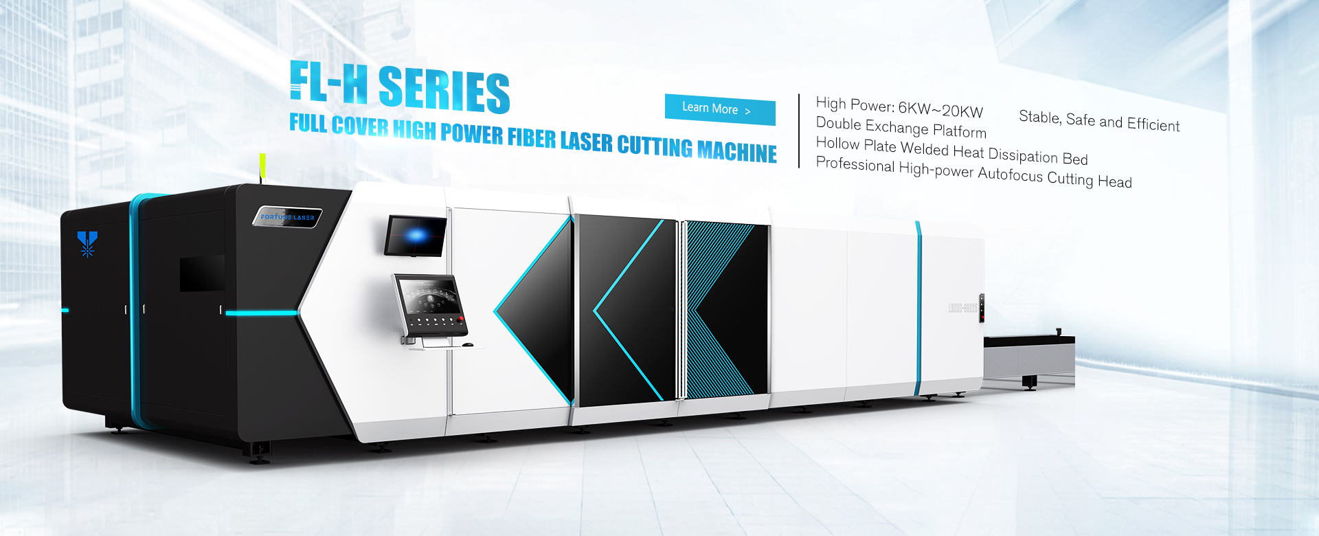 Gearradair laser fiber àrd-chumhachd 6KW ~ 20KW