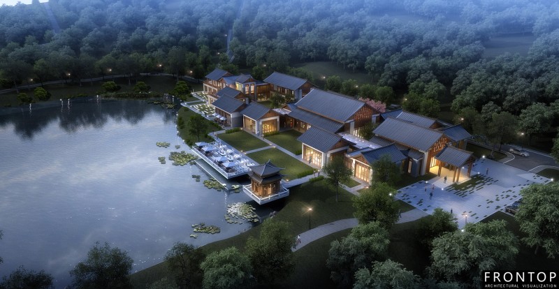 China Supplier Building Wood House - Suizhou Villa – Frontop