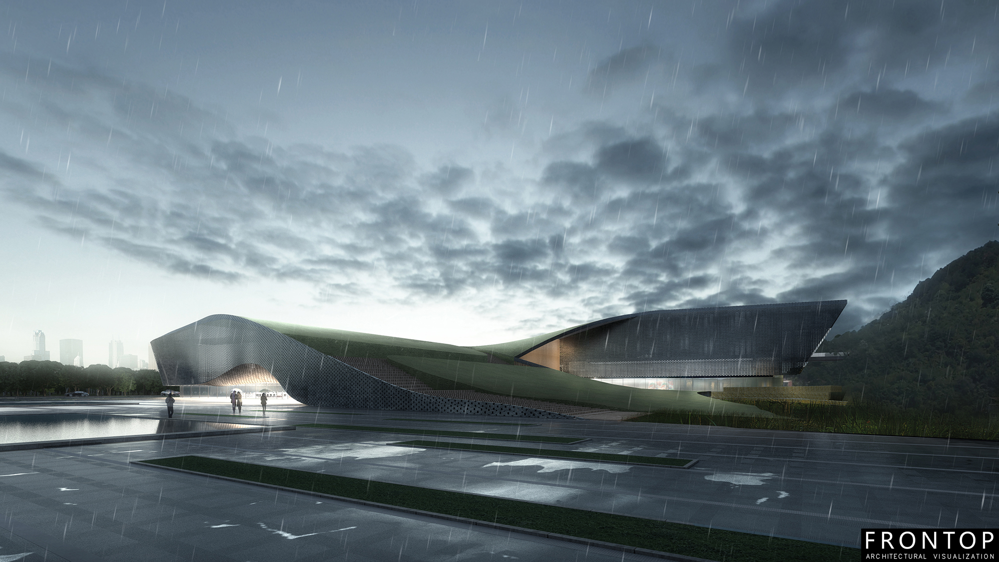 China wholesale Rendering/Animation/Interiorlandscape Model - Fuling Museum – Frontop
