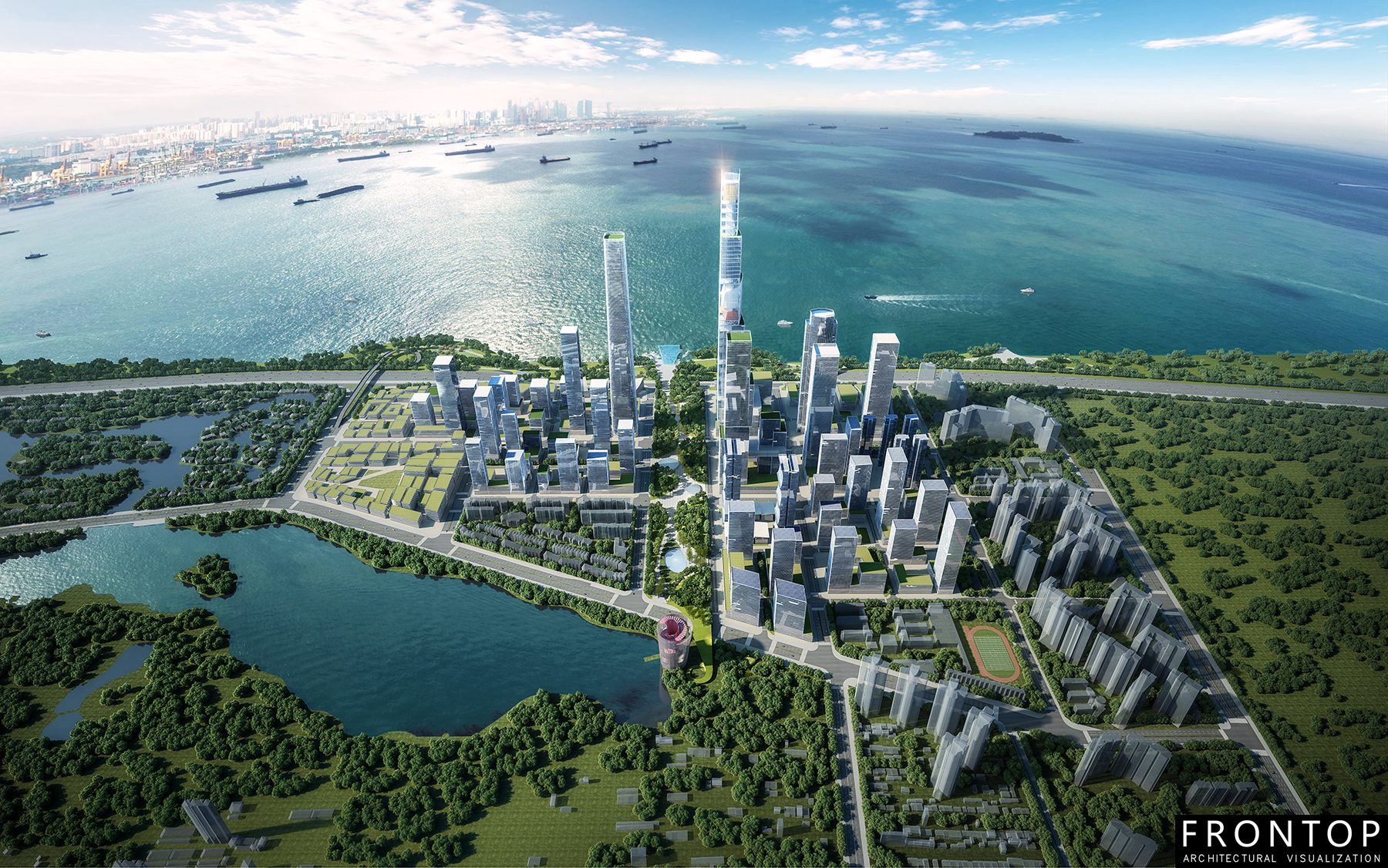 OEM Manufacturer Villa Architectural Design - Shenzhen Bay – Frontop