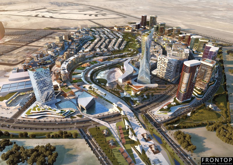 PriceList for Real Estate Fly-By - Jebel Ali Master Plan – Frontop