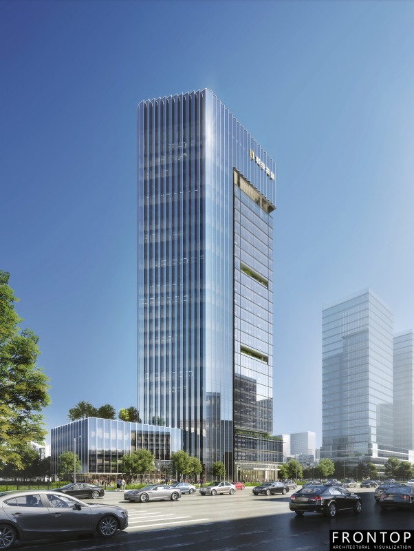 OEM/ODM China Architectural Still Image - Headquarters Building of Zhongbei Road – Frontop