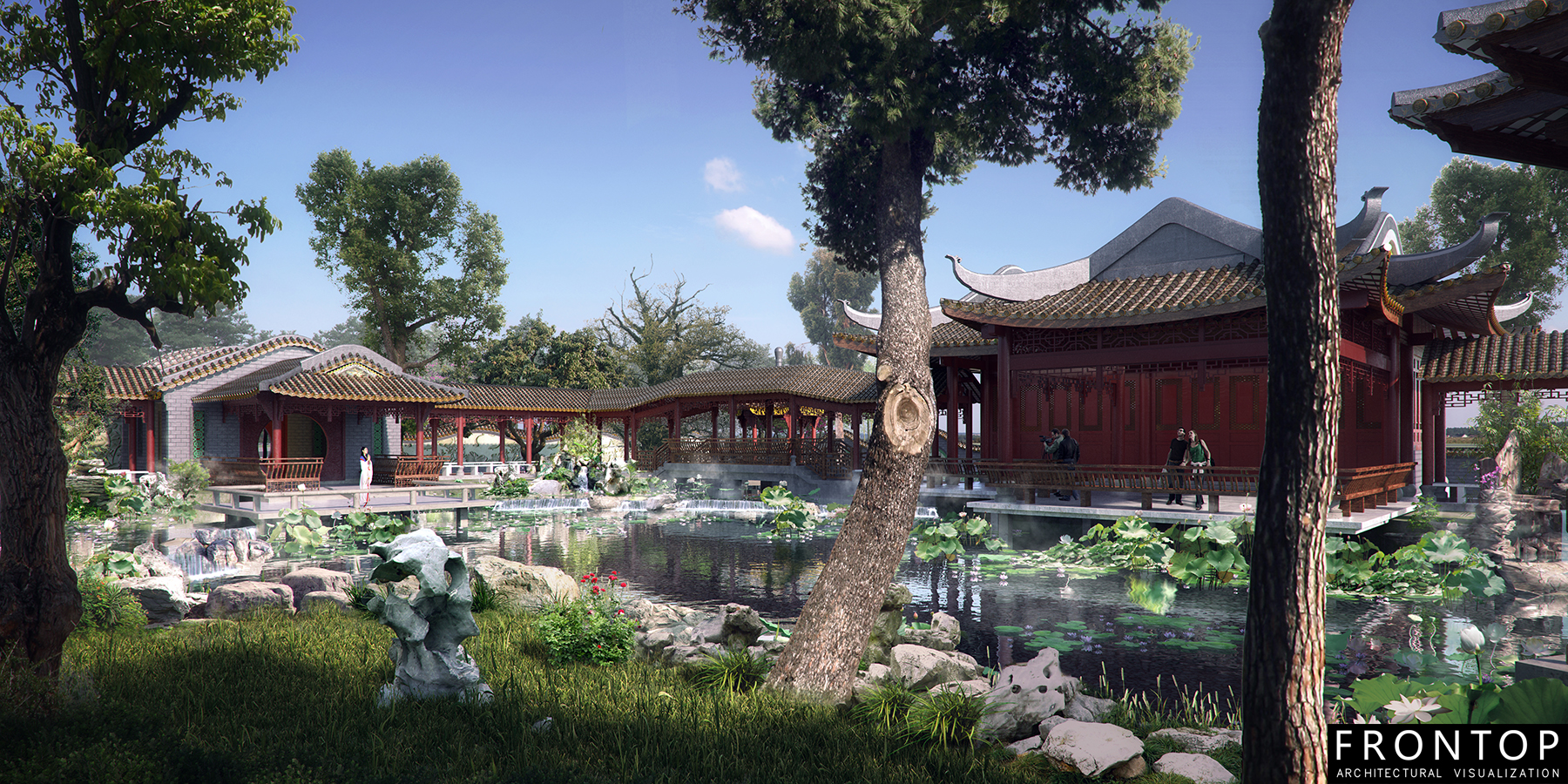 Excellent quality Interior Visualization - Shunde Ronggui Guanyin Hall – Frontop