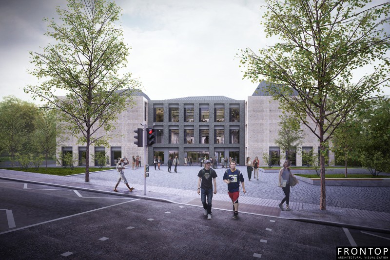Factory For Architectural Design Of Houses - Mountjoy Teaching and Learning Centre – Frontop