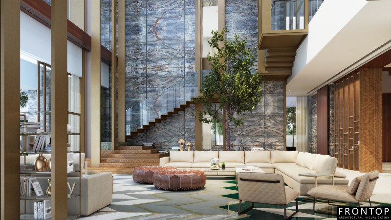 Factory wholesale Low Cost 3d House Floor Plan Design - Khansaheb Villa – Frontop