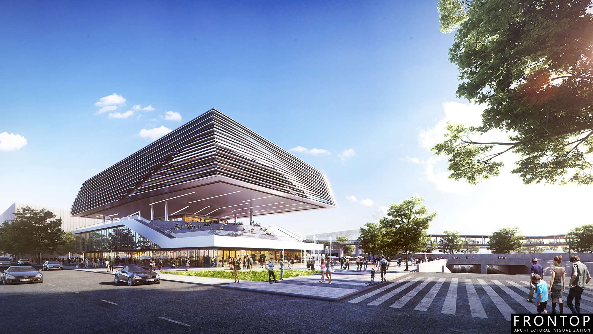 Newly Arrival Building Project 3d Rendering - Taiwan Da-Liao – Frontop