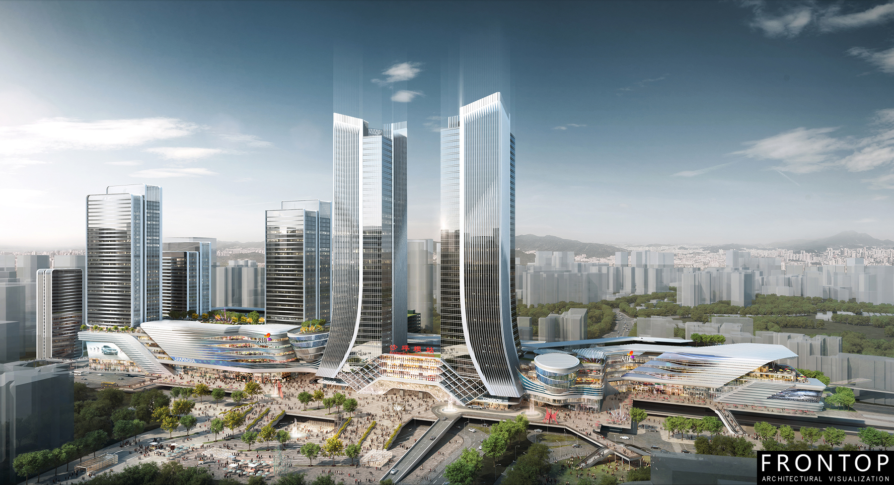Free sample for 3d Building Rendering - Longfor Chongqing – Frontop