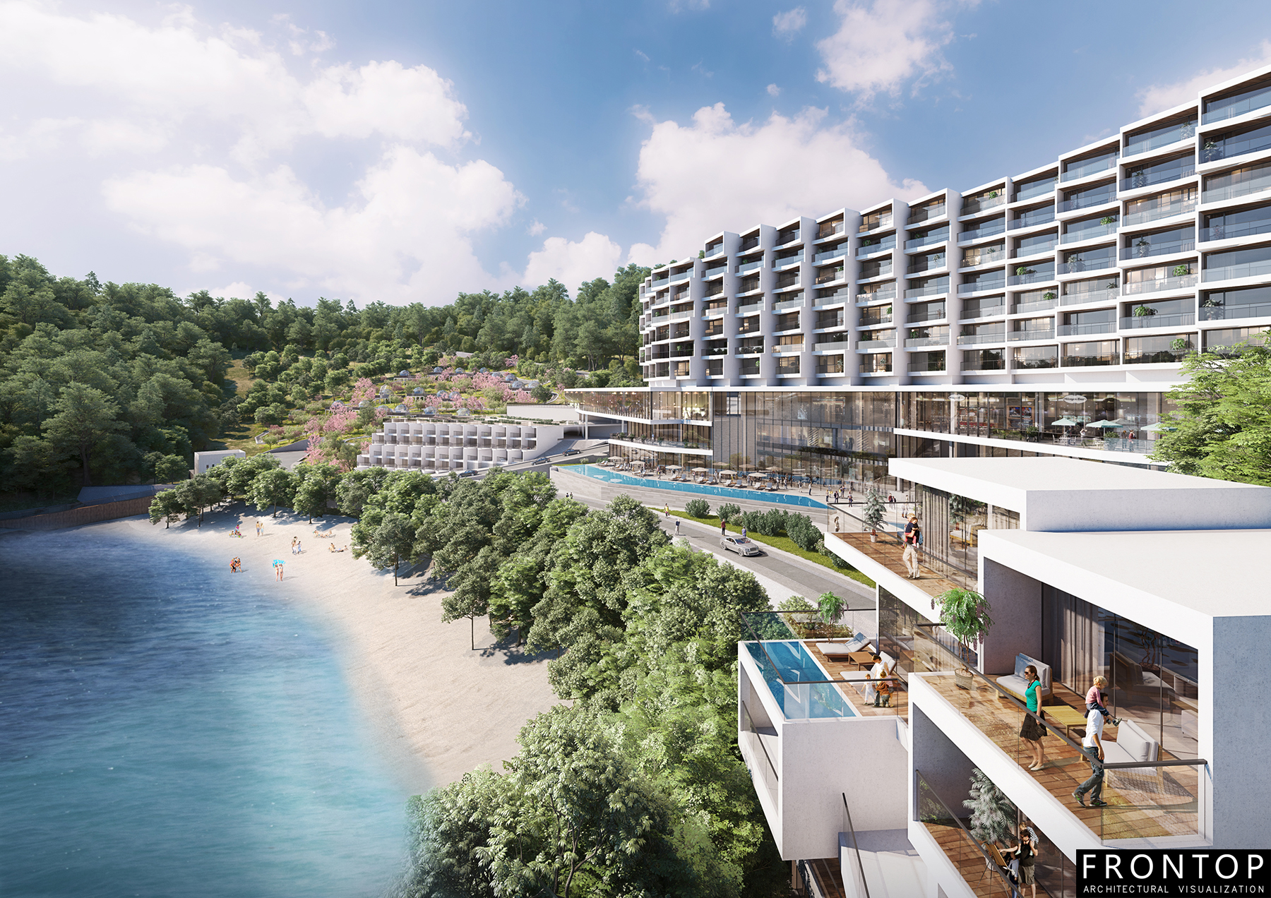 China Factory for Best Villa 3d Design - Resort Hotel – Frontop