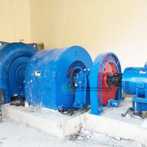Hydroelectric Power Systems Francis Turbine Generator For 850KW Hydropower Project From Albania