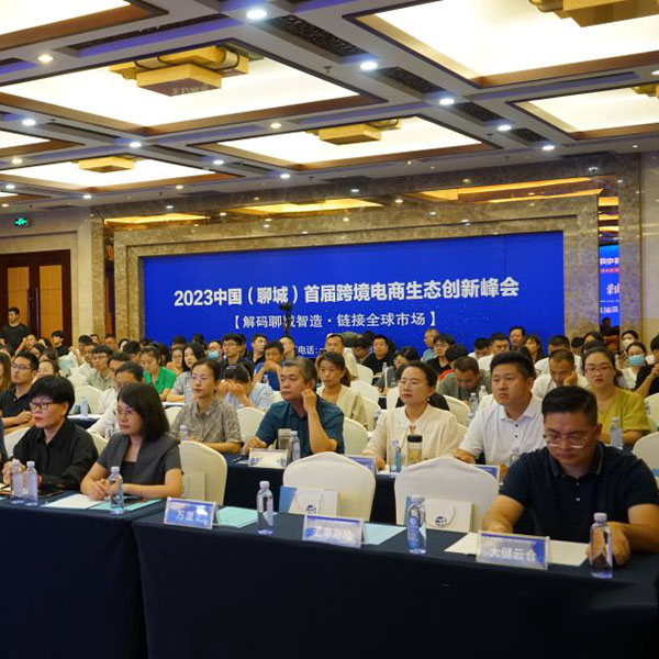 2023 Chine (Liaocheng), le premier sommet transfrontalier sur l'innovation écologique dans le commerce électronique s'est tenu avec succès