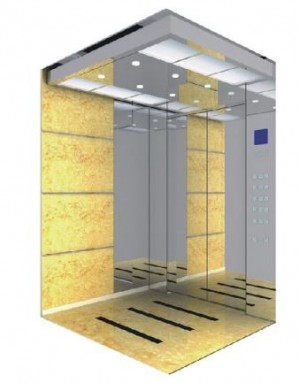 ODM Manufacturer China Hairline Stainless Steel 1600kg Passenger Elevator for Modern Building