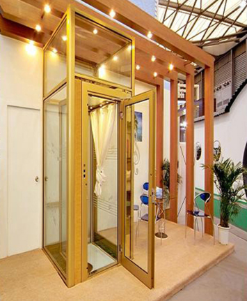 18 Years Factory Villa Elevator - Factory price high reliable villa lift small home elevator kit  – Fuji