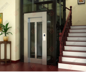 Lift penumpang desain khusus villa cina Lift lift penumpang Fuji Penghenti lift pass otomatis