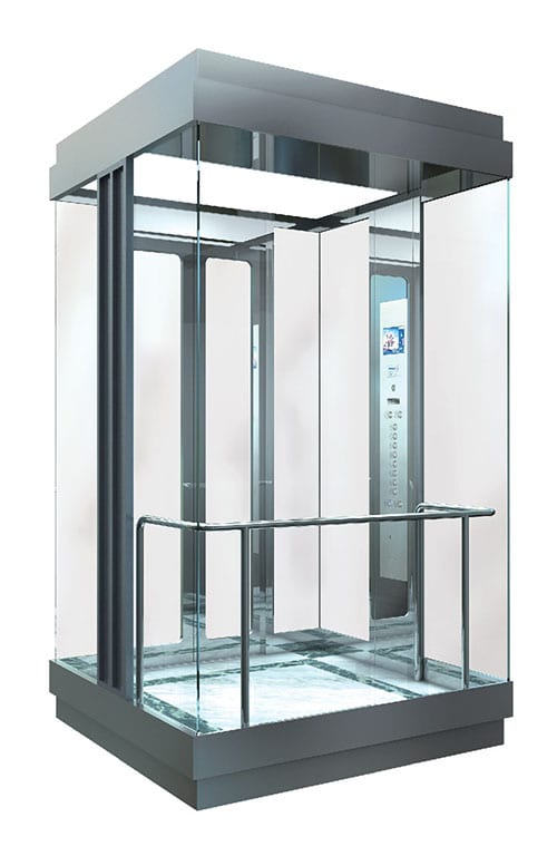Glass-elevator