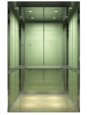 Minimum price pro FUJI Sinis Factory Gearless Vvvf Control Passenger Elevator Villa Home Use Elevator Panoramic Elevator