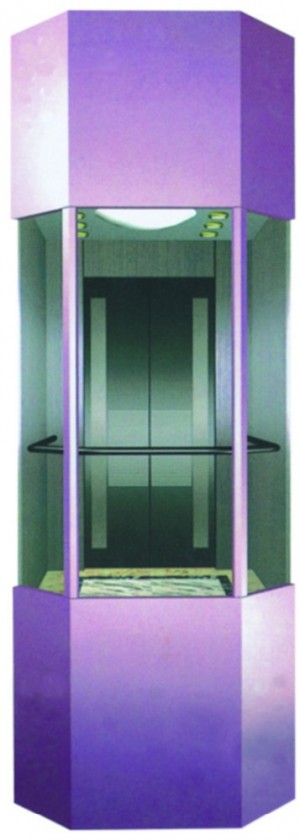 Ọnụ ala Villa Pneumatic Vacuum elevator ma ọ bụ Villa Glass Home Round Elevator