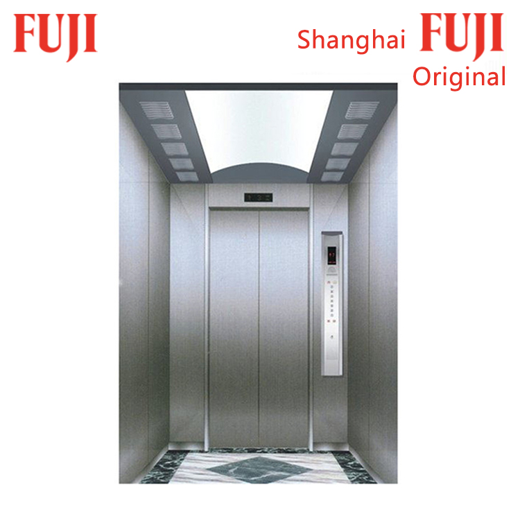 Hot-selling Kitchen Food Lift - Stainless Steel Mirror Home Panoramic Villa Hospital Observation Passenger Elevator for Sale in Best Price – Fuji