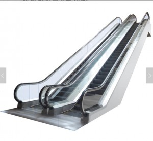 Izitebhisi ezizihambelayo ezisezingeni eliphezulu ukuphakama 4500mm isinyathelo ububanzi 1000mm i-engeli 35 degree indoor escalator