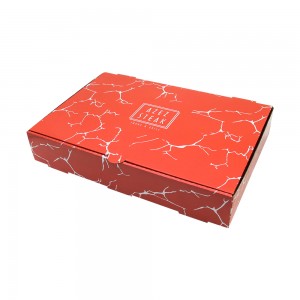take away food fast Food foil storage paper delivery box gift card boxes packaging