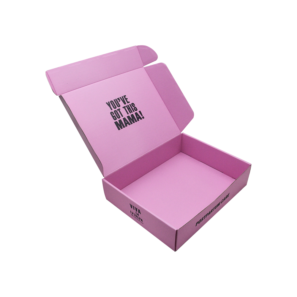 사용자 정의 로고 핑크 쇼핑 Maile 상자 도매