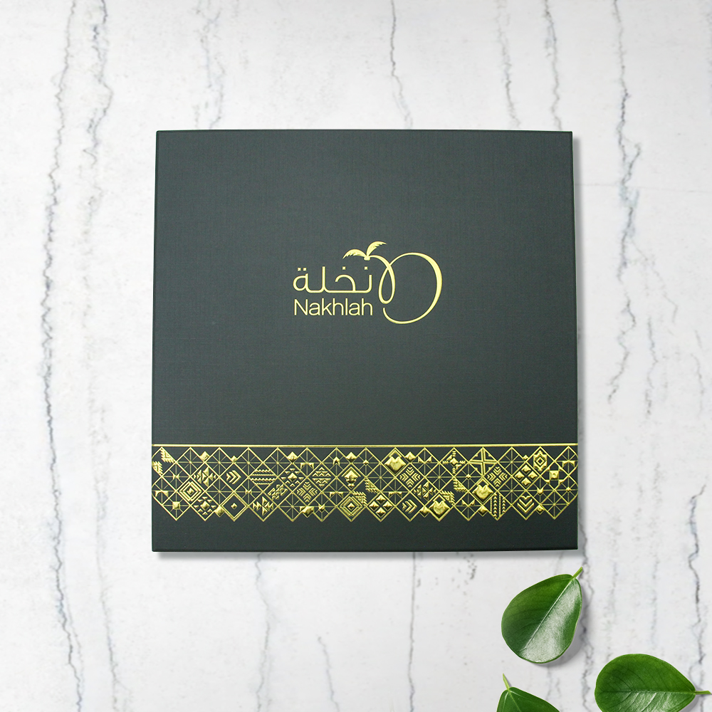 custom carton cardboard Luxury dates gift box packaging chocolate paper box  for dates ramdan