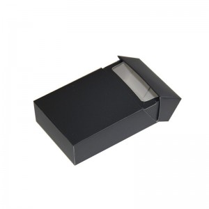 Factory custom black classic packaging box wholesale (20pcs)