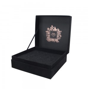 Black velvet flower gift box price