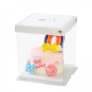 Long Birthday cake Pastry Gift box