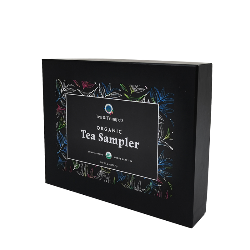 custom assortment loose leaf storage tea gift box organizer wholesale