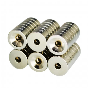 Neodymium Countersunk Ring Magnets OEM Permanent Magnet | Fullzen Technology
