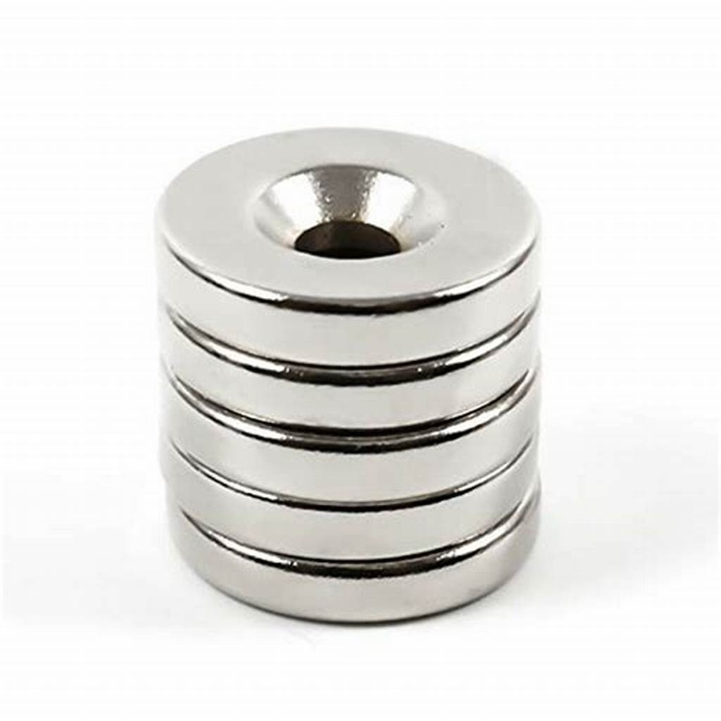 bulk countersunk neodymium magnets