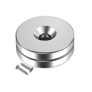 Countersunk Neodymium Shallow Pot Magnet | Fullzen Technology
