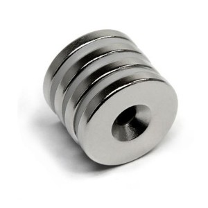 Neodymium rare earth countersunk ring magnets | Fullzen Technology