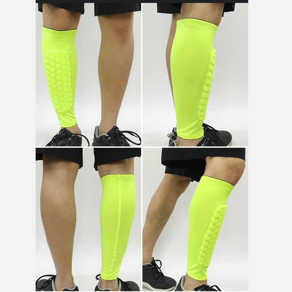 China Sports Padded Calf Sleeve Protective Leg Compression Sleeve