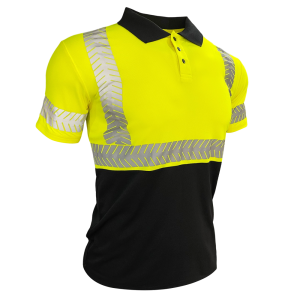 Safety Reflective Polo Shirts for Men Workwear High Visibility