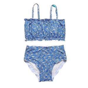 Girls’ printing design Bikini Swimsuit, Swimwear