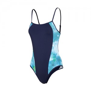 Women’s Mixed color Beach Bikini Suit One piece Swimsuit Swimwear