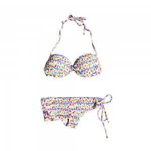 Digital Printing Bikinis Swimsuit Swimwear Triangle Bathing Suit