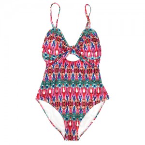 Women’s Digital printing Beach Suit Bikini Sports Suit One piece Swimsuit Swimwear