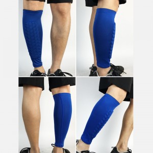 Sports Padded Calf Sleeve Protective Leg Compression Sleeve Running Calf Support