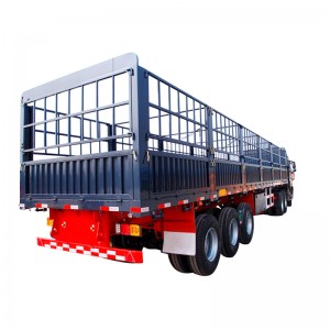 PriceList for Rail Operated Transport Vehicle - Flat rail fence semi-trailer – Fushitong