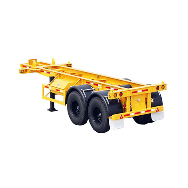 container transport semi-trailer two axis