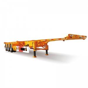 Top Quality Dump Semitrailer With Cargo Box -  Flatbed Container Van Type Semitrailer – Fushitong