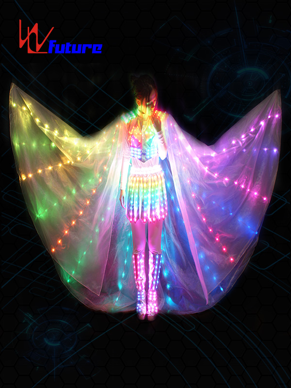 Magic Fairy LED Lights Dress Costumes with Wings WL-0132 Featured Image