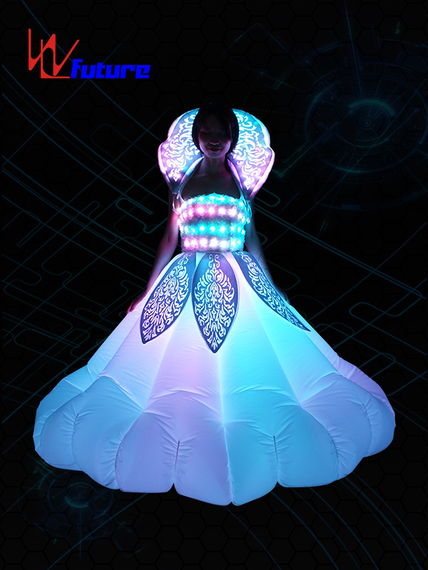 Big Discount Led Light Wedding Dress - Super Lowest Price Neon Dresses Costume Glow In The Dark Led Inflatable Clothing For Women – Future Creative