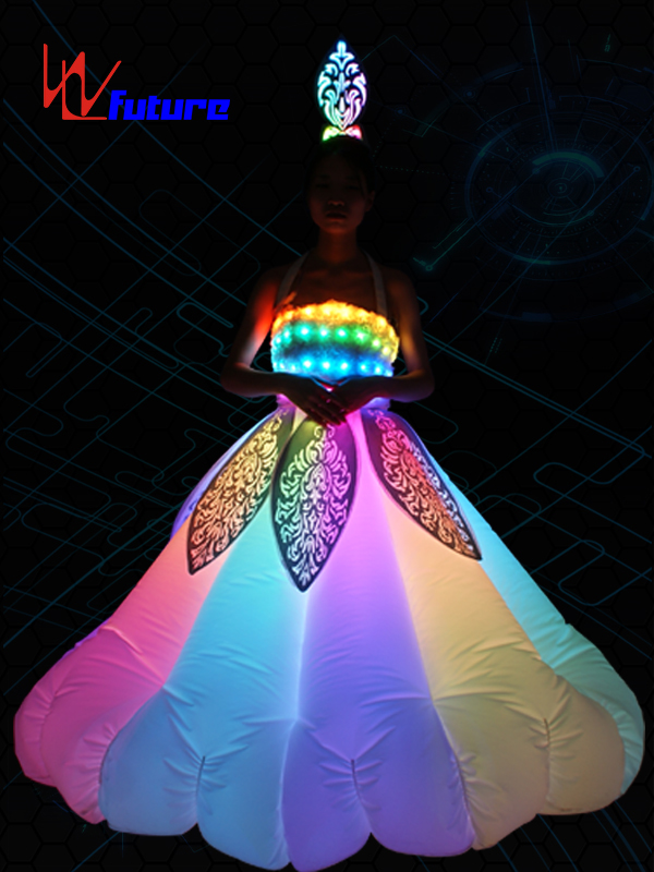 New Arrival China Cool Led Robot -
 Future LED Inflatable Costumes Light Up Dress For Entertainment WL-0179A – Future Creative