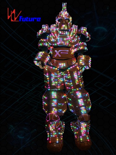 High Quality Giant Cyborg LED Robot Costumes With Stilts WL-0138