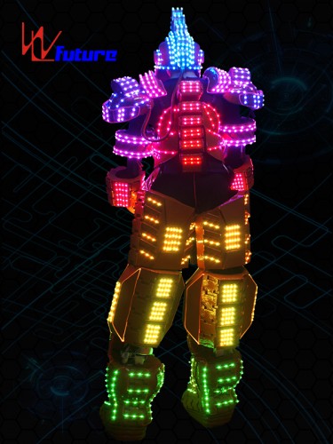 High Quality Giant Cyborg LED Robot Costumes With Stilts WL-0138
