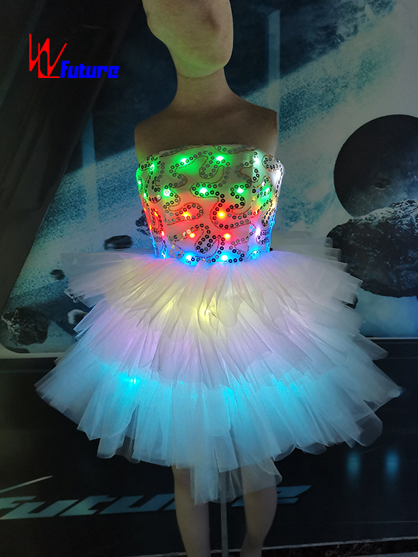 China Cheap price Luminous Costumes Control Software -
 Future Full-color LED clothes carnival costume dance dress WL-0143 – Future Creative